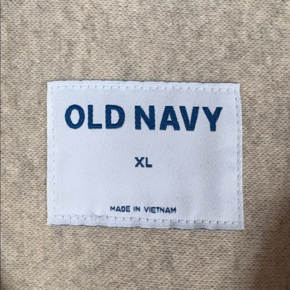 NWOT Old Navy Soft-Brushed Shacket Button-Up Shirt Jacket Oatmeal XL - Picture 8 of 9